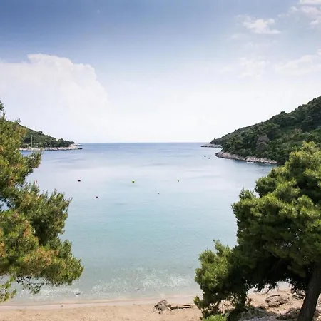 公寓 Franka Saplunara-one-bedroom With Terrace And Sea View No1